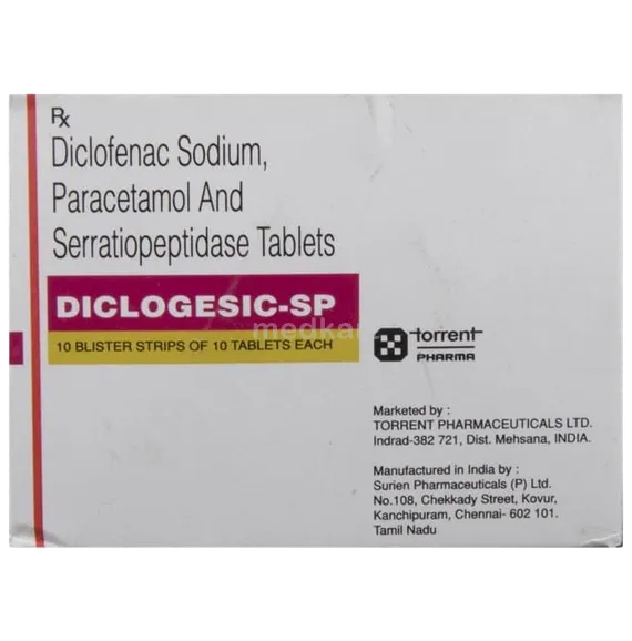 diclogesic sp tablet 10's